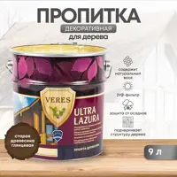 Лазурь для дерева Veres Ультра №30 цвет старое дерево 9 л