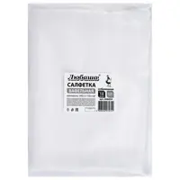 Салфетка вафельная ЛЮБАША 606634, 10 шт