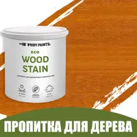 Пропитка для дерева с воском для наружных работ Profipaints Eco Wood Stain 0.9л Золотой дуб