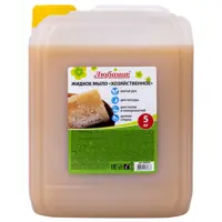 Жидкое мыло хозяйственное Любаша 605655 5 кг