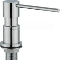 Дозатор для жидкого мыла Gappo G402 встраиваемый цвет хром