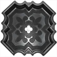 Форма Тиса-Строй W0323-45B для брусчатки Клевер краковский большая