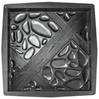 Форма Тиса-Строй T0659-50 для тротуарной плитки Рио 400x400 мм