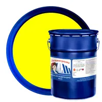 Краска для разметки АК-511 Ленинградка цвет желтый 5 кг