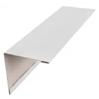 Профиль угловой Айскул Групп 60x60 мм наружный стальной белый длина 2 м