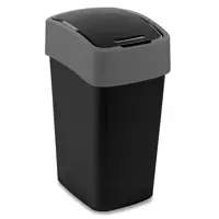 Мусорное ведро 25 л Curver 229415 полипропилен цвет черно-серый