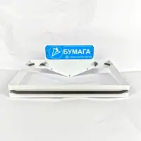 Держатель для мусорного пакета 200 л Duck&dog Бумага металл цвет белый