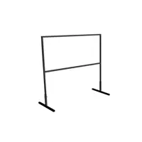 Ограждение парковочное мобильное Ювента Ш-1200 В-1100 мм цвет черный