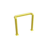 Защита для колонн стальная Ювента Д- 800 мм В- 800 D- 76 мм пластина 120x120 мм