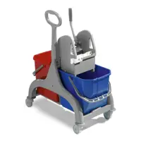 Тележка для уборки Karcher 6.999-209.0 двухведерная с вертикальным отжимом