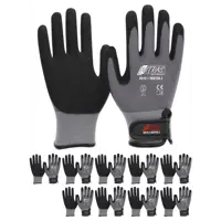 Перчатки латексные Nitras 8910-s10-11 Dexter 2, размер 11, обливные, 10 шт