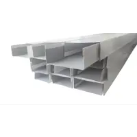 Профили П-образные стальные Айскул Групп 10 шт (20 пог.м.) 40x152x40 мм. Белые