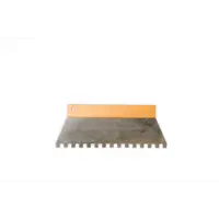 Шпатель зубчатый для клея Edma 300 мм нержавеющая сталь 10x10 мм