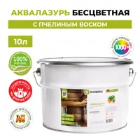 Лазурь лессирующая Dusberg Dus3510-10ван цвет шелковисто-матовый ванильный 10 л