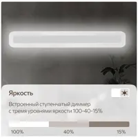 Настенный светильник светодиодный Citilux Тринити CL238560 изменение оттенков белого свет цвет белый