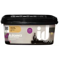 Краска декоративная моющаяся ID Elegance бархатистая золотая база 2 л