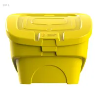 Ящик Polimer group FB907 60x62x73 см полиэтилен цвет желтый