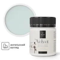 Краска-тестер для стен и обоев Aturi Design Velvet цвет ангельский взгляд матовая серо голубой 60 гр