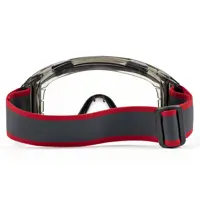 Очки защитные закрытые с обтюратором Ампаро 2132 прозрачные с устойчивостью к царапинам и защитой от УФ-лучей