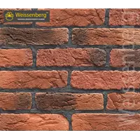 Камень искусственный Weissenberg Мюнхен 0.8м² темно-красный