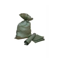 Мешок строительный Ромто 50л 90мкм полипропилен 10шт зеленый