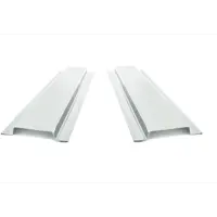 Профили фигурные стальные Айскул Групп 20x20x60x20x20 мм белые 3 шт. (6 пог. м)
