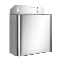 Мусорное ведро подвесное 11 л Wasserkraft нержавеющая сталь цвет никель