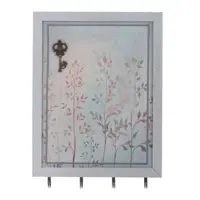 Ключница 785837 ПВХ 30x2.5 см цвет белый