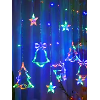 Электрогирлянда комнатная Эра б0055998 занавес 240 м 171 ламп разноцветный 8 режимов работы