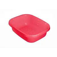 Таз прямоугольный Fun touch пластик 18 л