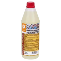 Огнебиозащита для древесины Apis Fire Pro I группа бесцветная 1.2 кг