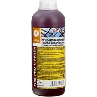 Огнебиозащита для древесины Apis Fire Pro I группа цвет красный 1.2 кг