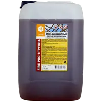 Огнебиозащита для древесины Apis Fire Pro I группа цвет красный 12 кг