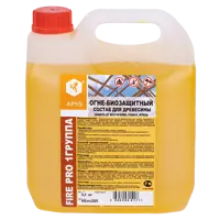 Огнебиозащита для древесины Apis Fire Pro I группа цвет сосна 3.6 кг