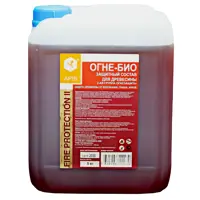 Огнебиозащита для древесины Apis Fire Protection II группа цвет красный 5 кг