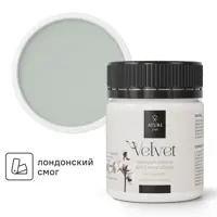 Краска-тестер для стен и обоев Aturi Design Velvet цвет лондонский смог матовая жемчужно серый 60 гр