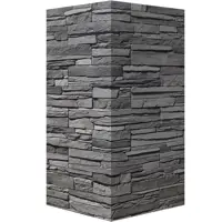 Угловой камень искусственный White hills Норд Ридж черно-серый 1.1 м.п.