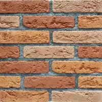 Камень искусственный Weissenberg Кельн 1.1м² микс красных и терракотовый