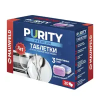 Таблетки для посудомоечных машин Maunfeld Purity Premium All in 1 MDT30PP 30 шт
