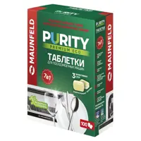 Таблетки для посудомоечных машин Maunfeld Purity Premium ECO All in 1 MDT100PE 100 шт