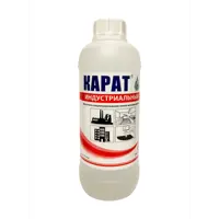 Чистящее средство для ванной и туалета Карат концентрат для удаления известкового налета ржавчины водного камня плесени