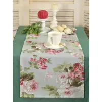 Салфетка под столовые приборы Обуховская мануфактура праздник D-eliana/turquesa, 140x40 см цвет мятный