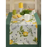 Салфетка под столовые приборы Обуховская мануфактура праздник D-oliva/unico, 140x40 см цвет желтый