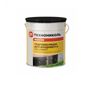 Мастика Технониколь битумная гидроизоляционная для фундамента 18кг