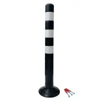 Столбик упругий ЧЕРН/БЕЛ. ССУ-750 ГОСТ 32843-2014 с комплектом крепления