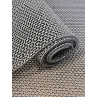 Противоскользящее покрытие для бассейнов и площадок Household Зиг-Заг серый 0.9x3 м толщина 4.5 мм