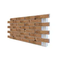 Термопанель фасадная Европа Теннесси 1165x620x100мм серый