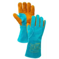 Краги спилковые Brigform Cayman Bf103 размер 11 цвет зеленый