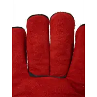 Краги спилковые Brigform Crab nord Bf111 размер 11 цвет красный