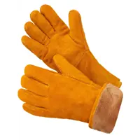 Краги спилковые Brigform Fox nord Bf112 размер 11 цвет оранжевый